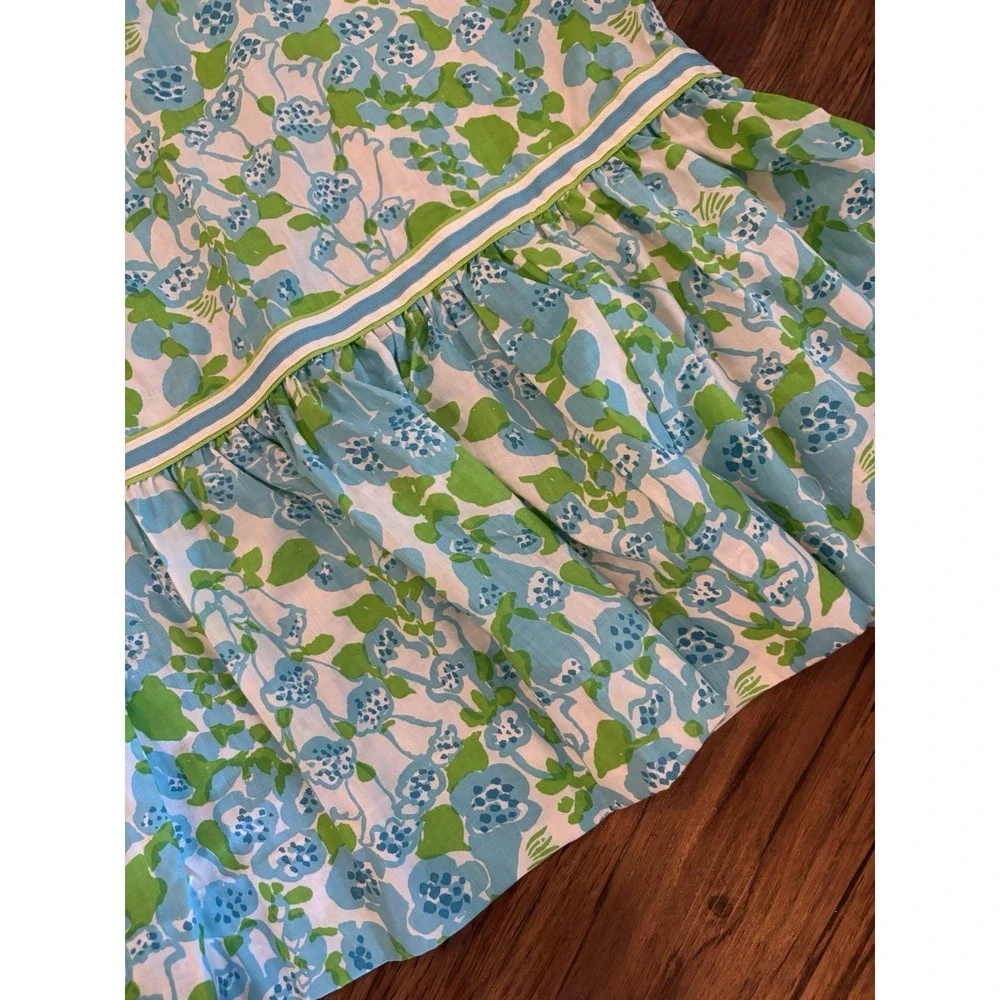 NEW TAGS Vintage The Lilly Lilly Pulitzer Maxi Skirt 1960s Belted Ruffled RARE - Picture 8 of 13